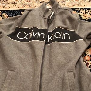 Calvin Klein zip-up top